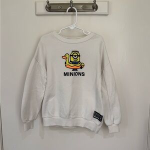 Zara Minions Sweatshirt Size 6 Years